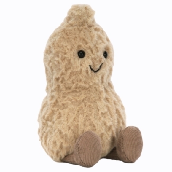 Jellycat Other - Jellycat AMUSEABLE PEANUTS Soft Plush Toy 6x3" BNWT Authentic